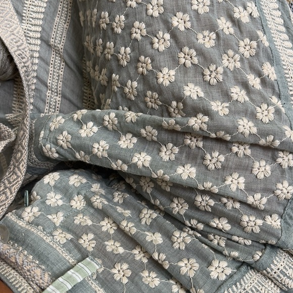 Zara embroidered pants - Picture 3 of 6